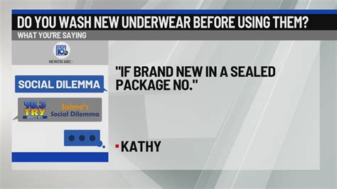 98.3 TRY Social Dilemma: Are Hand-Me-Down Underwear Sensible or Gross?
